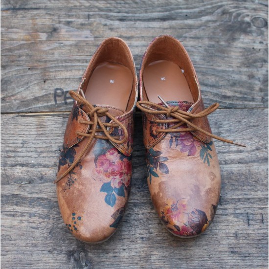 Buy Warm Floral Print Shoes from Odilynch's Online Store