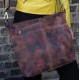 Dublin Large Clip Bag Dark Floral Leather