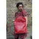 Dublin Large Zip Bag Red Leather Dublin Large Zip Bag Red Leather