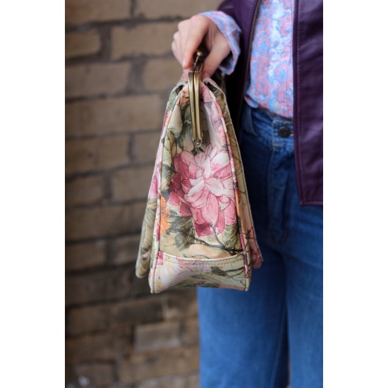 Perpetua Floral Italian Leather Bag Perpetua Floral Italian Leather Bag
