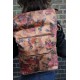 Belgian Backpack Convertible Floralprint No 14 Leather