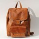Coolruck Small Rucksack Tan Smooth Leather