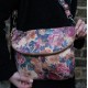 Dublin Medium Zip Bag Floral 14 Leather