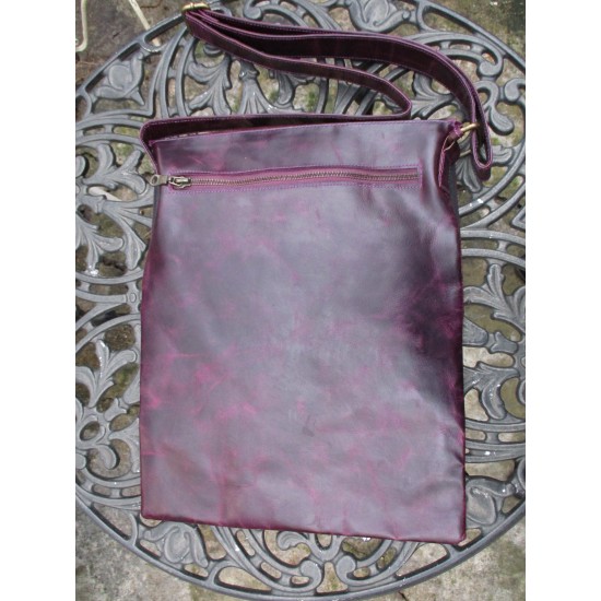 Envelope Large Messenger bag with attached purse