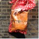 Envelope Messenger Tan Leather Large Bag
