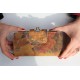 Evanna Large Clip Wallet Floral 14 Leather