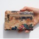 Evanna Small Clipframe Wallet Floral 14 Printed Leather 