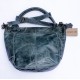 Bach Small Tote Bag Navy Leather
