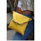 Mini Dublin Clip Bag Yellow Leather