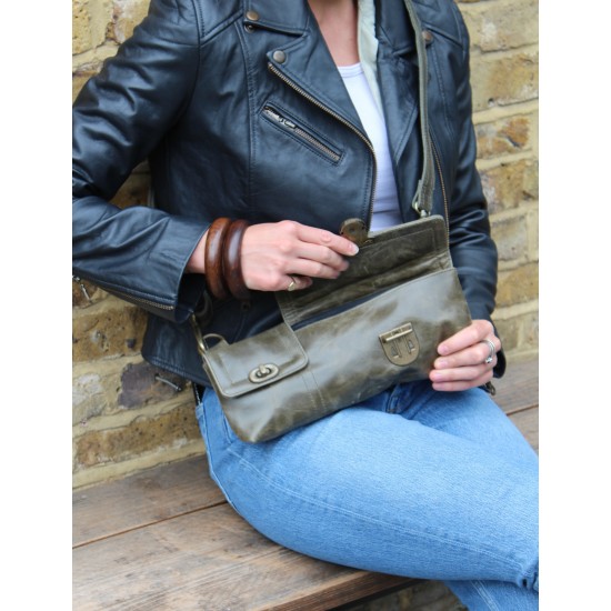 Jilly Bumbag Charcoal Leather