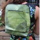 Teakleaf Oxford Apple Green Backpack Vegan