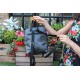 Teakleaf Oxford Charcoal Backpack Vegan