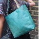 Teakleaf Shopper Bag Turquoise Vegan
