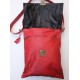 Messenger Large Red Leather Bag Pushlock
