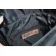 Envelope Messenger Large Twister Bag Black leather