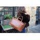 Gertrude Large Tan Leather Holdall 