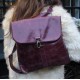 Frankfurt Convertible Backpack Purple