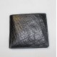 Alberta Animal Print Black Leather Wallet 