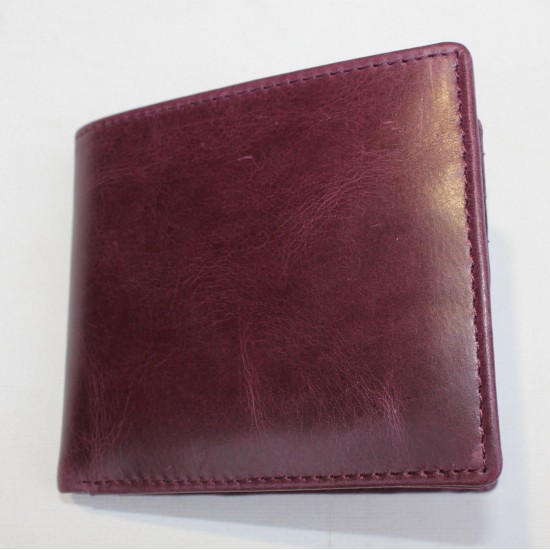 Alberta Purple Leather Wallet Leather