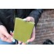 Oyster Card Holder Apple Green Leather