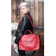 Jackie Tote Red Leather