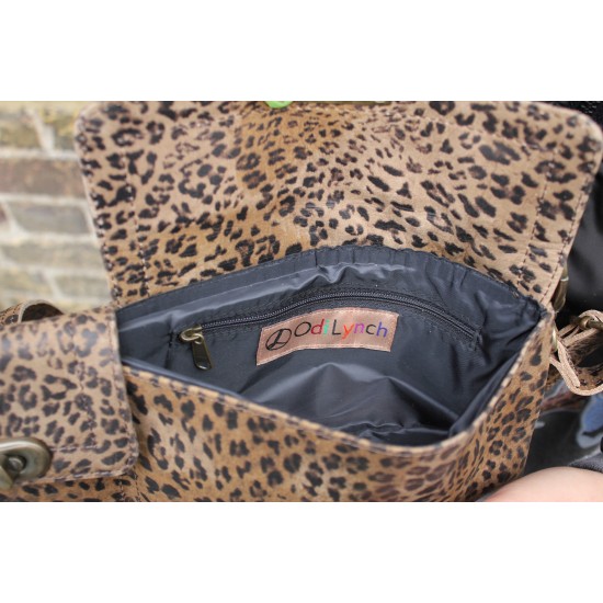 Jilly Dark Leopard Hip and Fanny Pack Bumbag
