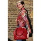 Lucy Frame Bag Red Leather