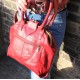 Lucy Frame Bag Red Leather