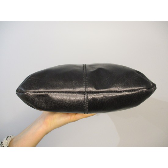 Malaga Small Cliplock Handbag Black
