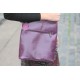 Marina Slanted Crossbody Purple Leather Bag