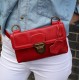  Jilly Mini Red Leather Hip bag