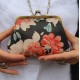 Miranda Spanish Floral Card holder clip purse