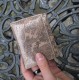 Trifold Wallet Small Paisley Glitter 