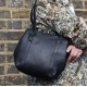 Dolly Black Frame Shoulder Bag Leather