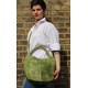 Bach Small Tote bag Apple Green Leather