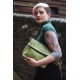 Mini Amelie Foldover Apple Green Leather Bag