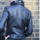 Biker Jacket Black Leather