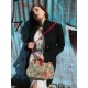Minidoc Doctor Bag Tapestry and Leather Laura Rose