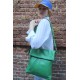 Amelie Irish Green Leather Bag | Leather Bag