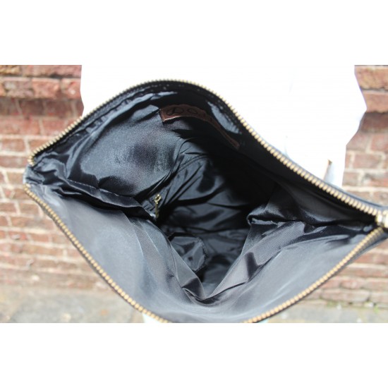 Amelie Black Strong Leather Bag