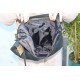 Geneva Hobo Tote Bag black Leather