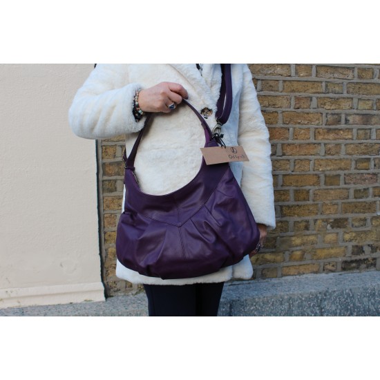 Hobo Purple Handbag
