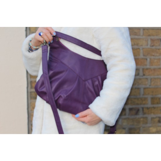 Hobo Purple Handbag