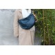 Bobby Large Slouchy bag blue leather front bag