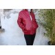 Bomber Jacket Zipped Red 