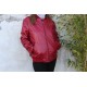 Bomber Jacket Zipped Red 