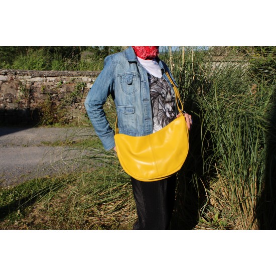Bobby Sling Boho Bag Large Yellow