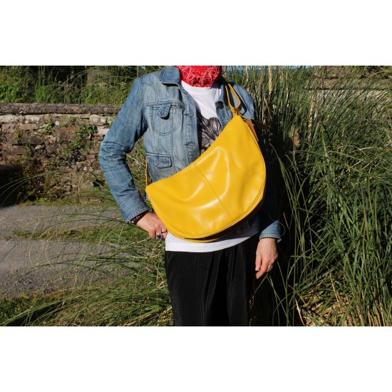 Bobby Sling Boho Bag Large Yellow