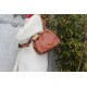 Kate Kiss Lock bag brown medium 
