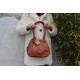 Kate Kiss Lock bag brown medium 